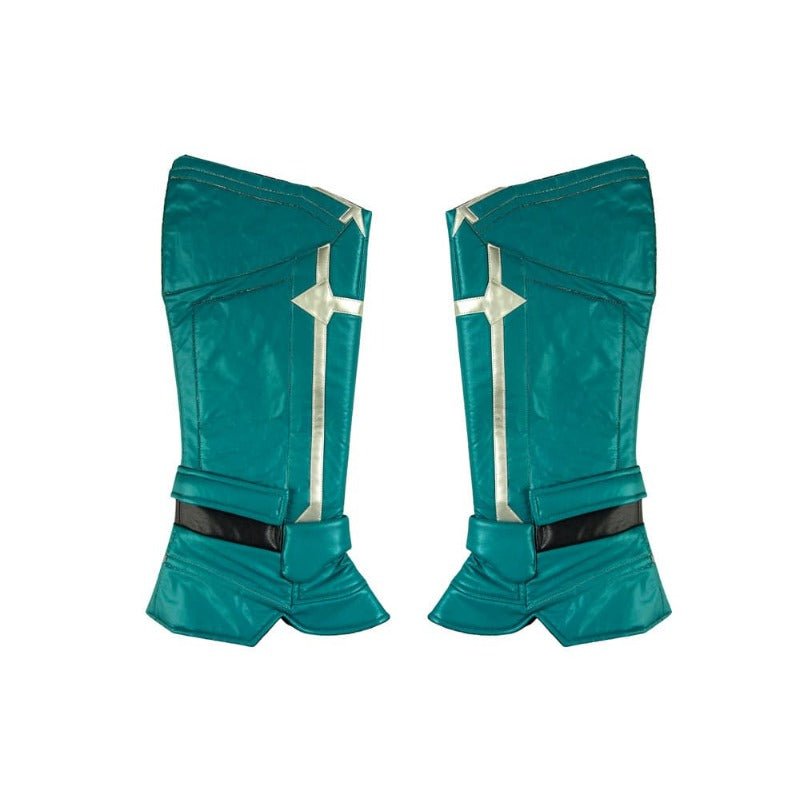 Premium Yon Rogg Star Force Captain Marvel Cosplay Costume - PU Leather Outfit-Astricos
