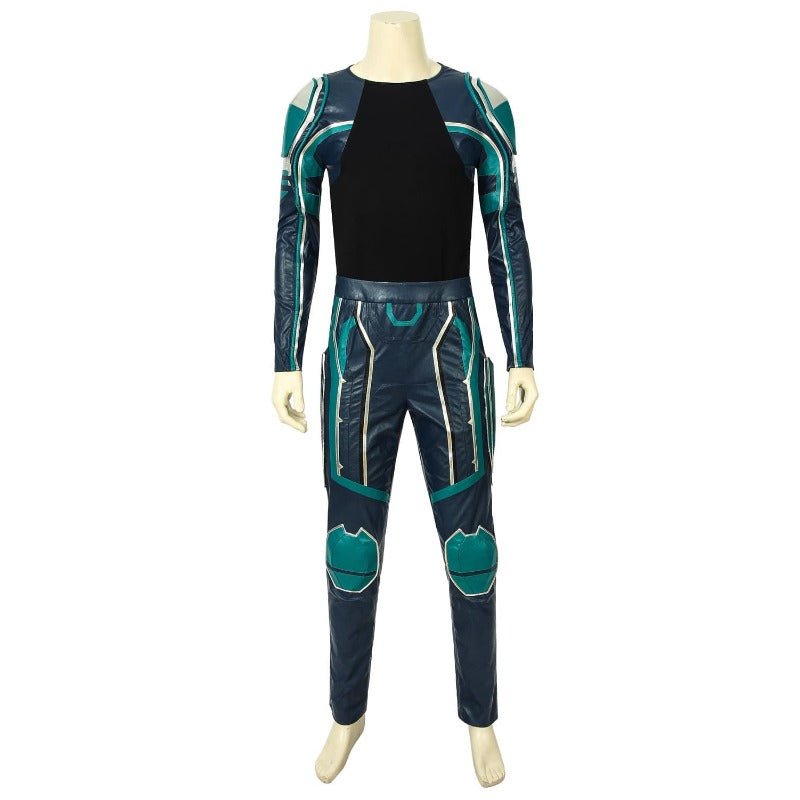 Premium Yon Rogg Star Force Captain Marvel Cosplay Costume - PU Leather Outfit-Astricos