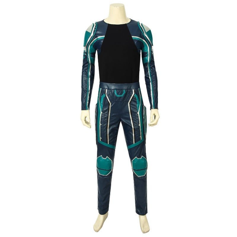 Premium Yon Rogg Star Force Captain Marvel Cosplay Costume - PU Leather Outfit-Astricos