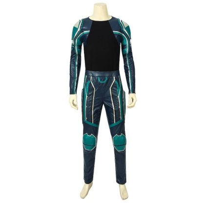 Premium Yon Rogg Star Force Captain Marvel Cosplay Costume - PU Leather Outfit-Astricos