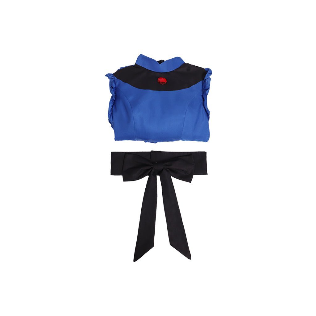 Yubaba Grandma Blue Cosplay Costume - Spirited Away Yubaba Outfit-Astricos
