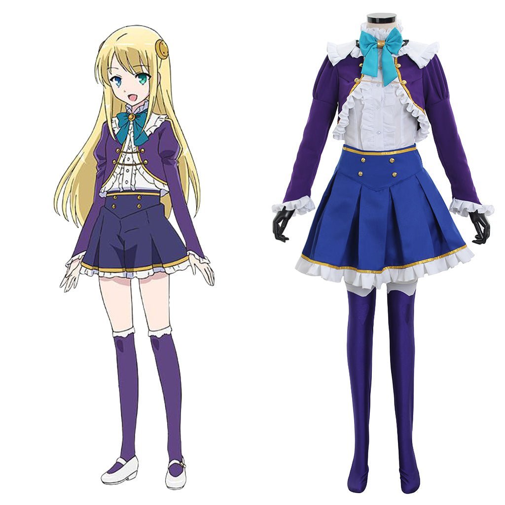 Yumina Urnea Belfast Cosplay Costume - Premium Quality From "In Another World With My Smartphone"-Astricos