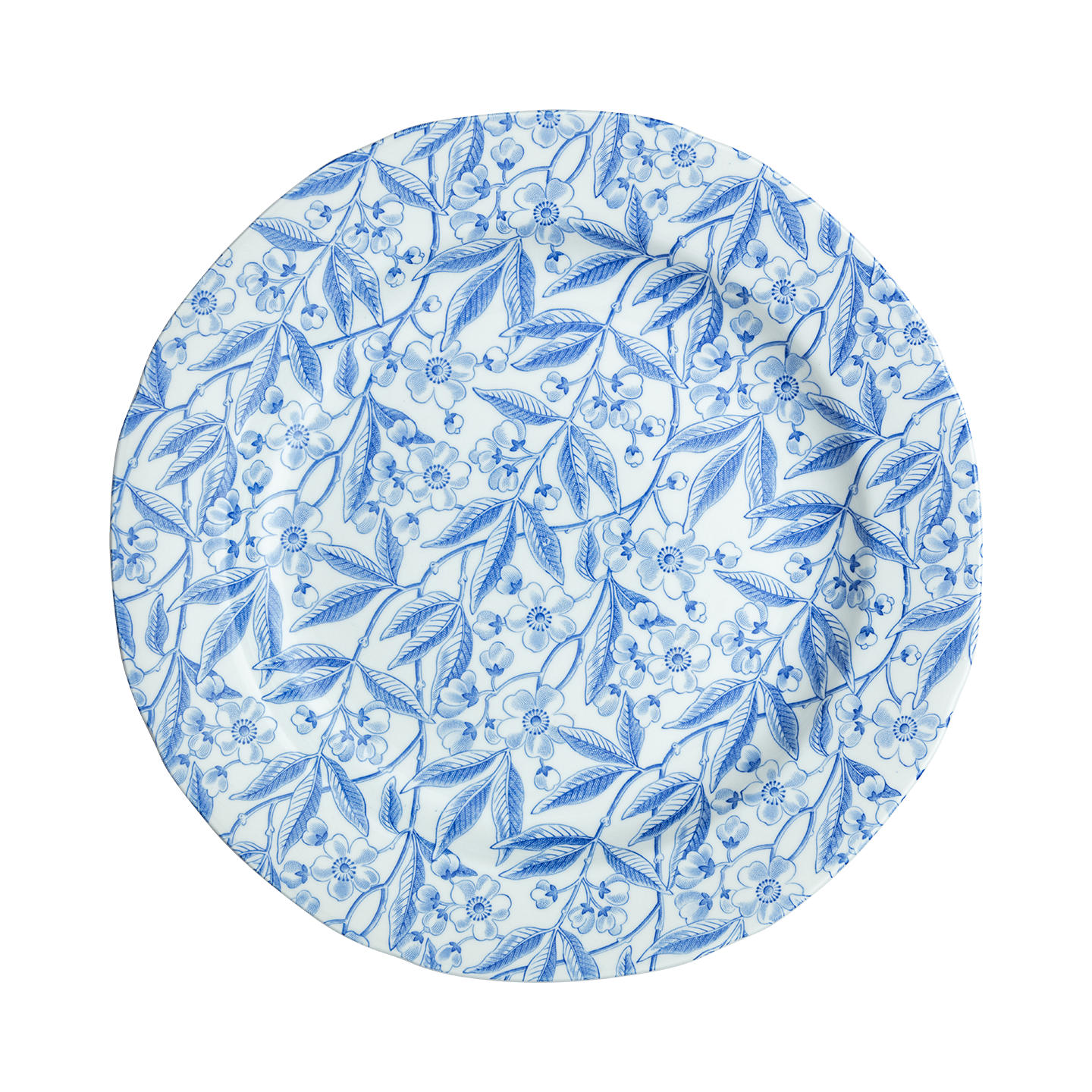 Blue Prunus Dinner Plate