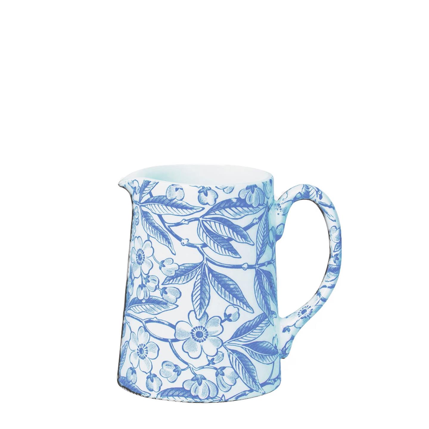 Blue Prunus Small Tankard Jug