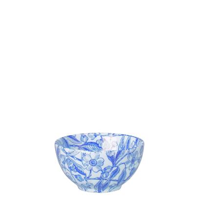 Blue Prunus Sugar Bowl