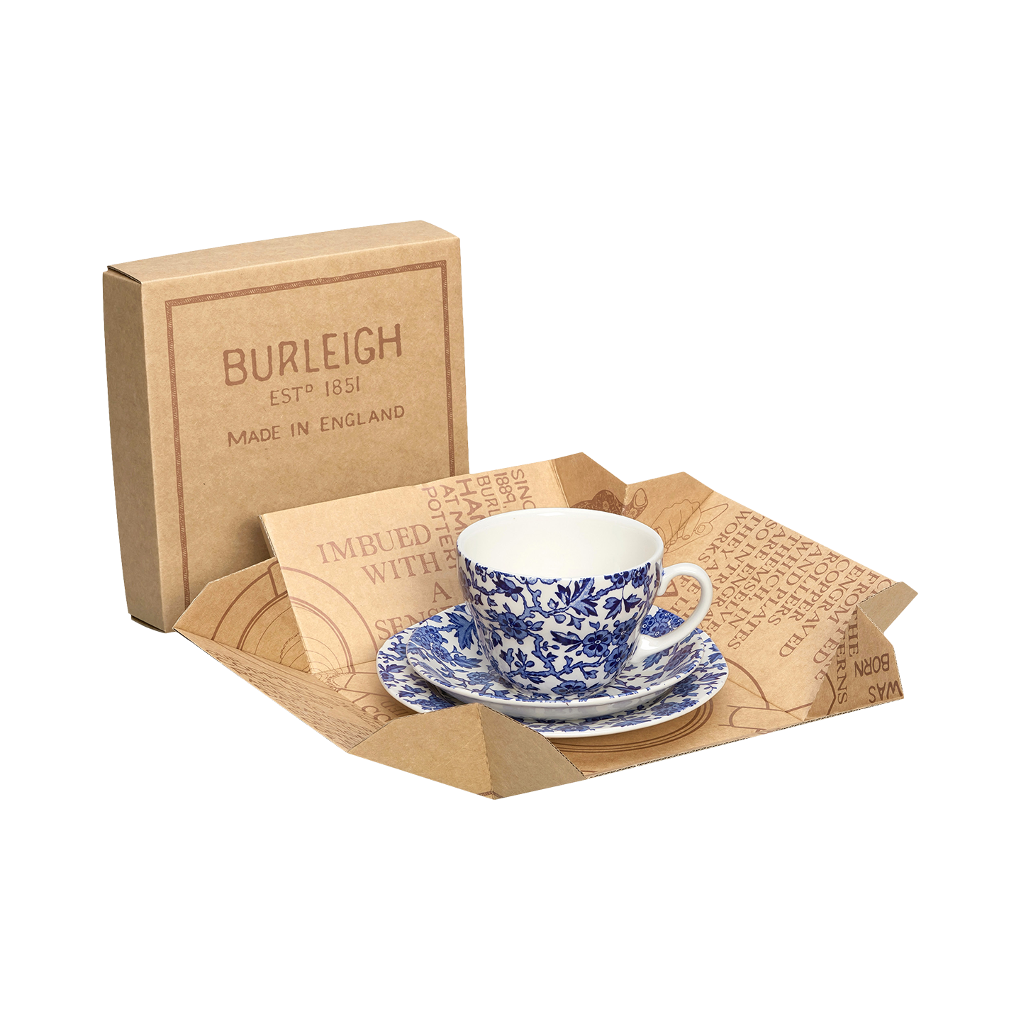 Blue Arden | Handmade in England | Burleigh Pottery USA