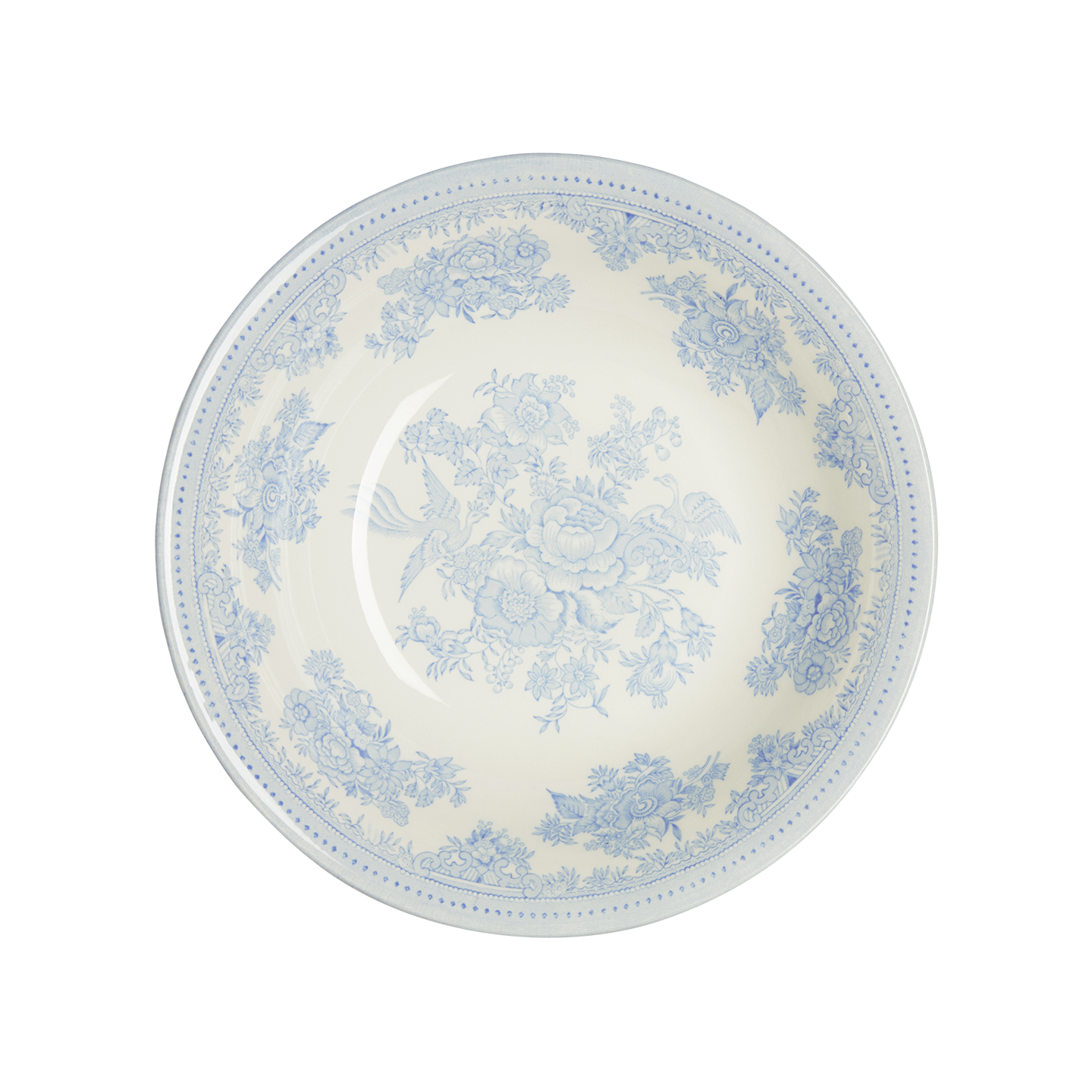 Burleigh Asiatic Pheasants Blue Bowl 16cm 20cm Set | eBay バーレイ