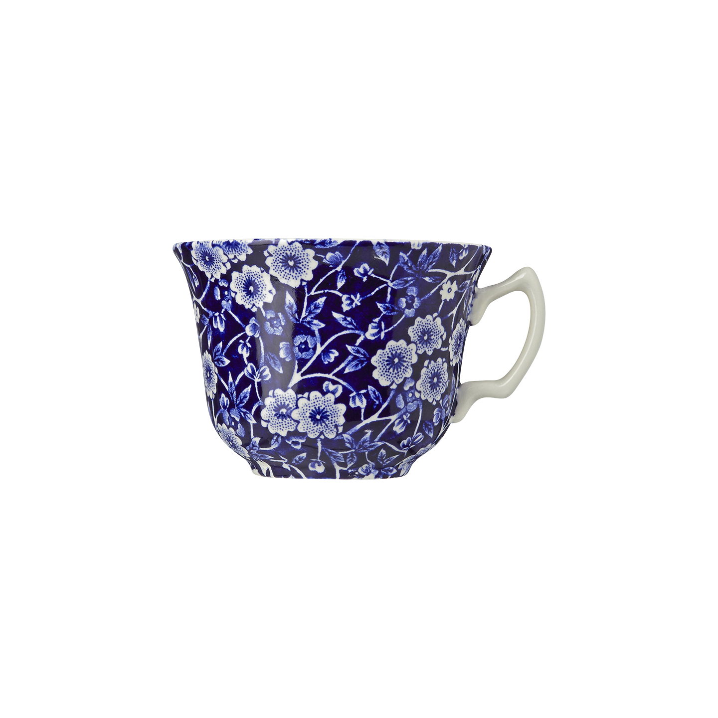 Blue Calico Teacup – Burleigh Pottery