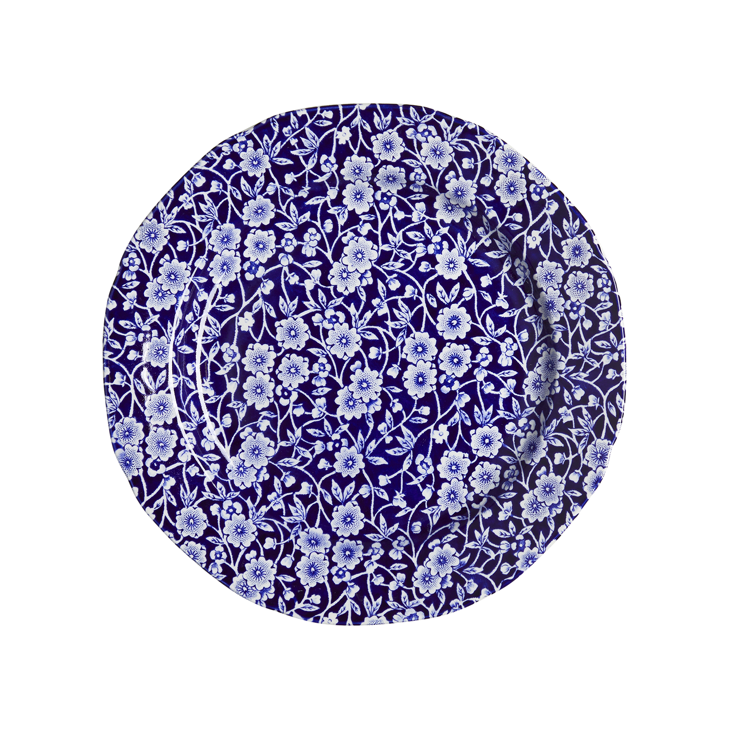 Blue Calico Salad Plate – Burleigh Pottery