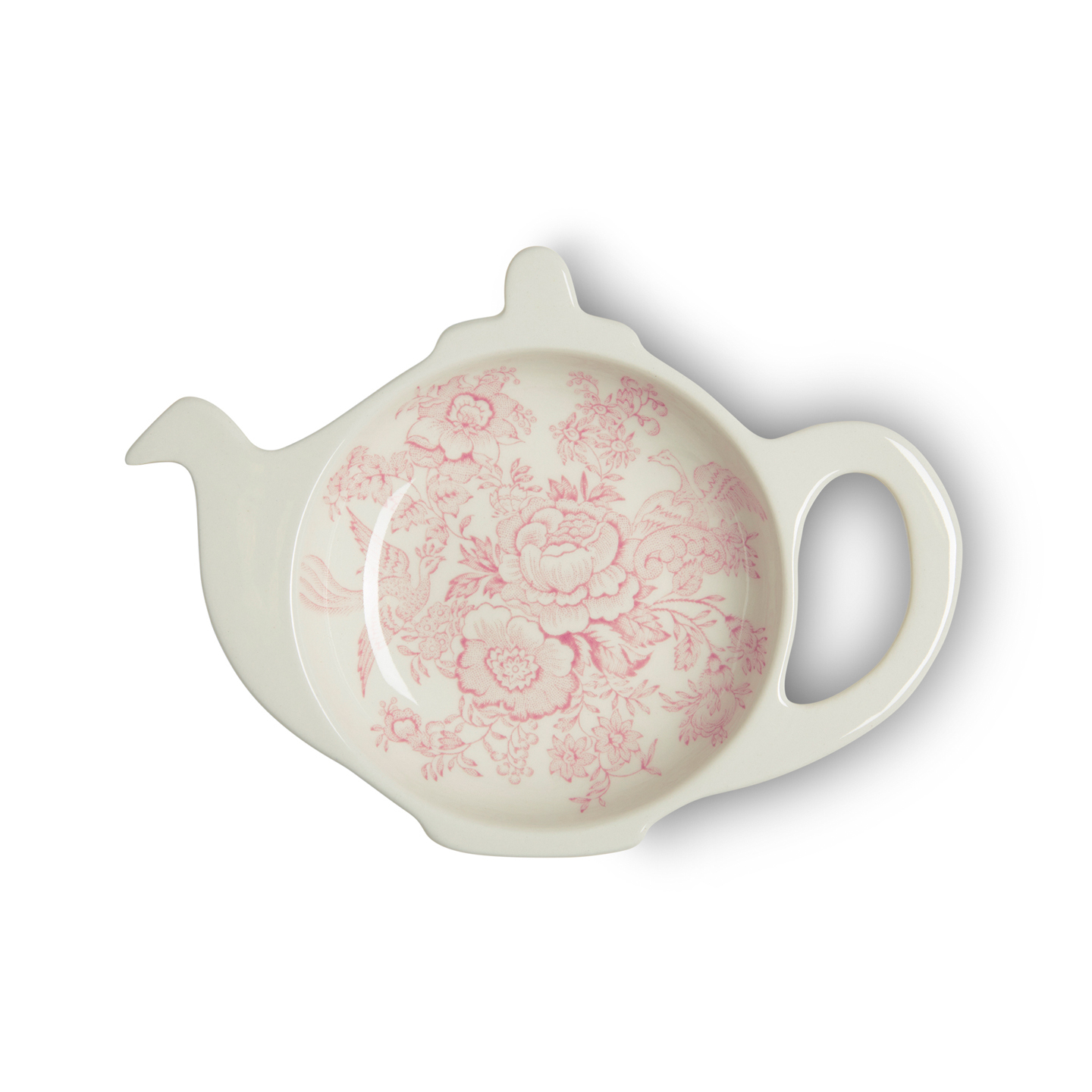 Pink Asiatic Pheasants Mini Teapot Tray