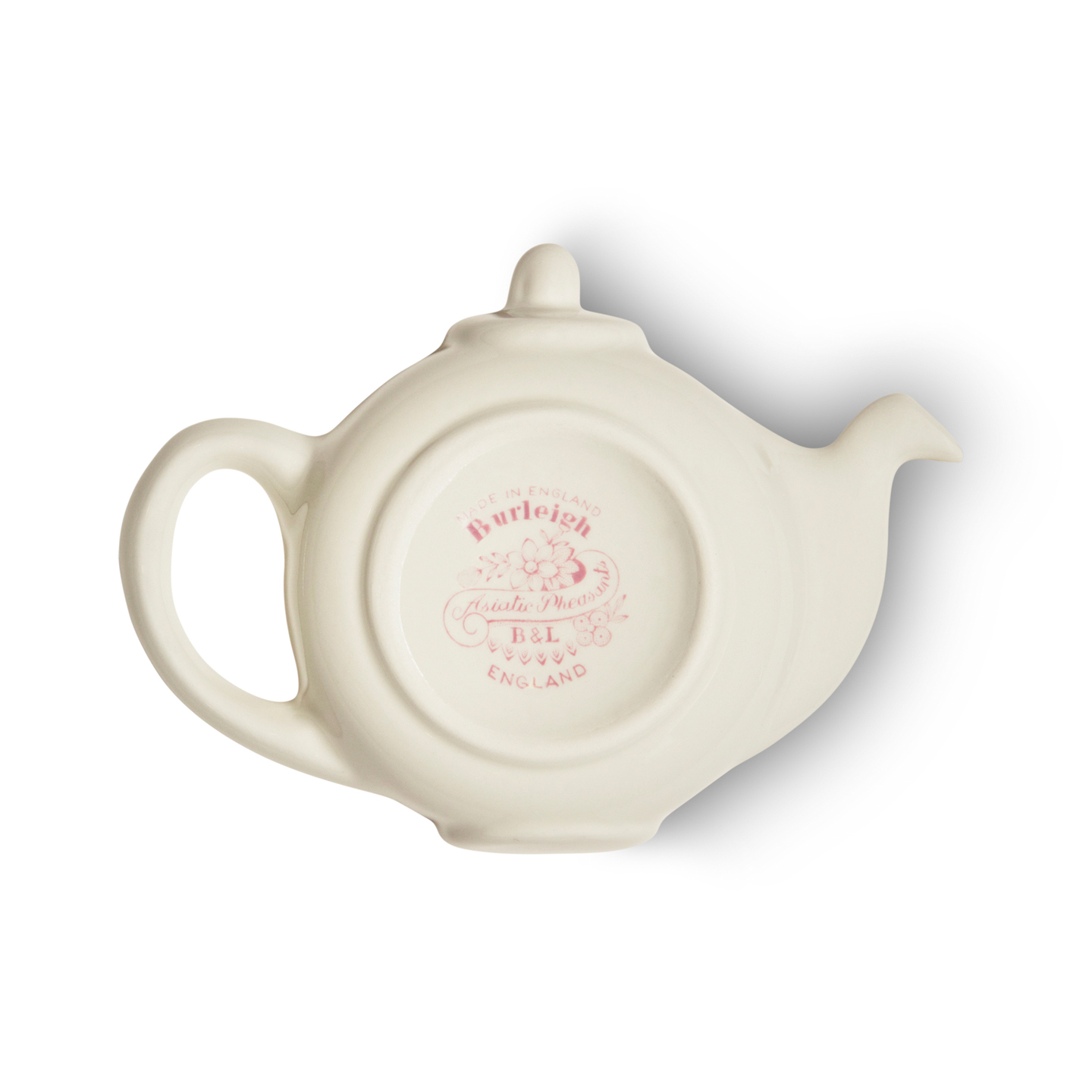 Pink Asiatic Pheasants Mini Teapot Tray