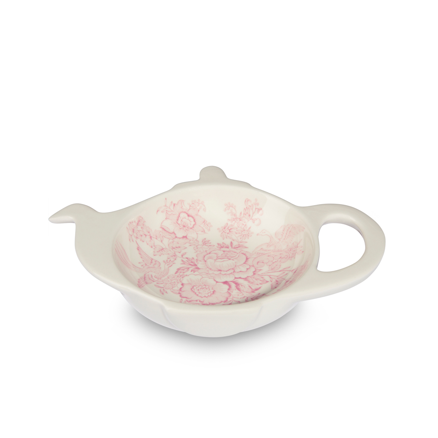 Pink Asiatic Pheasants Mini Teapot Tray