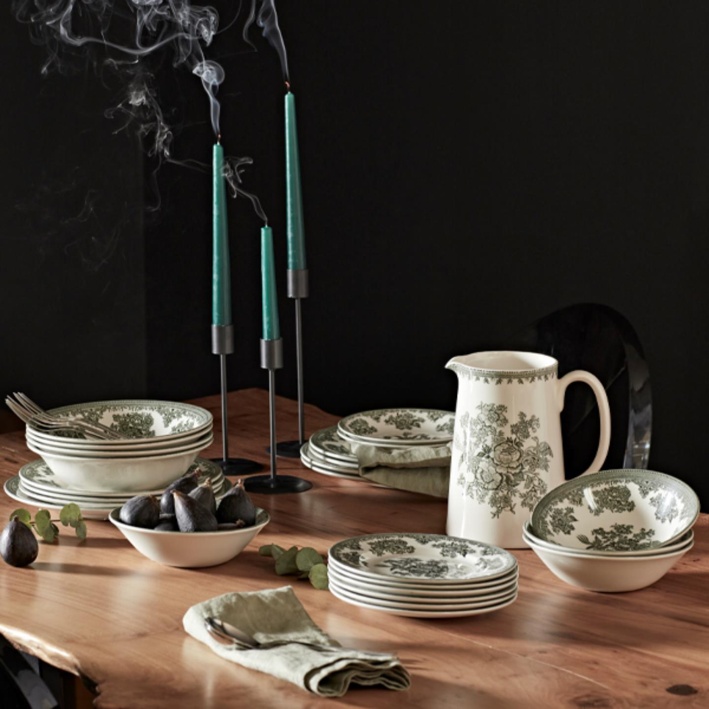 Green Asiatic Pheasants – Burleigh Pottery