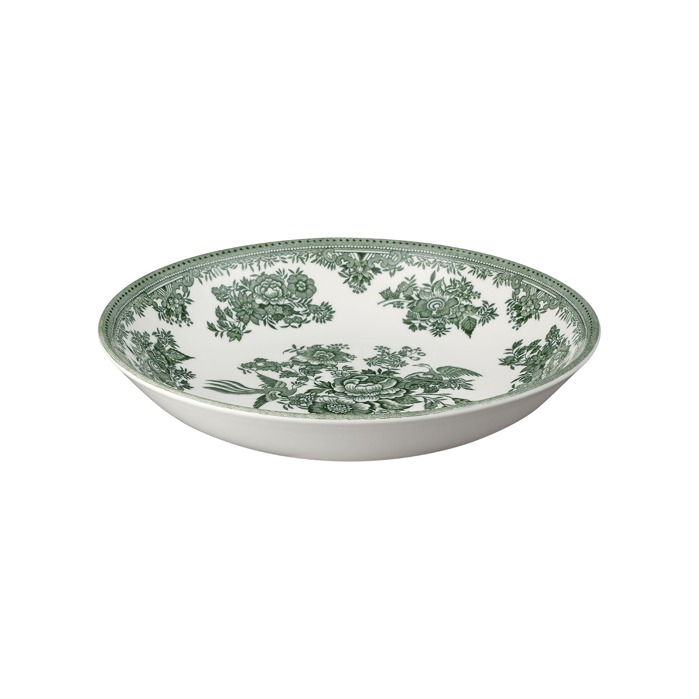 Green Asiatic Pheasants Plate 約22.5センチ４枚 Green Asiatic Pheasants Plate 約22.5センチ4枚 Green Asiatic