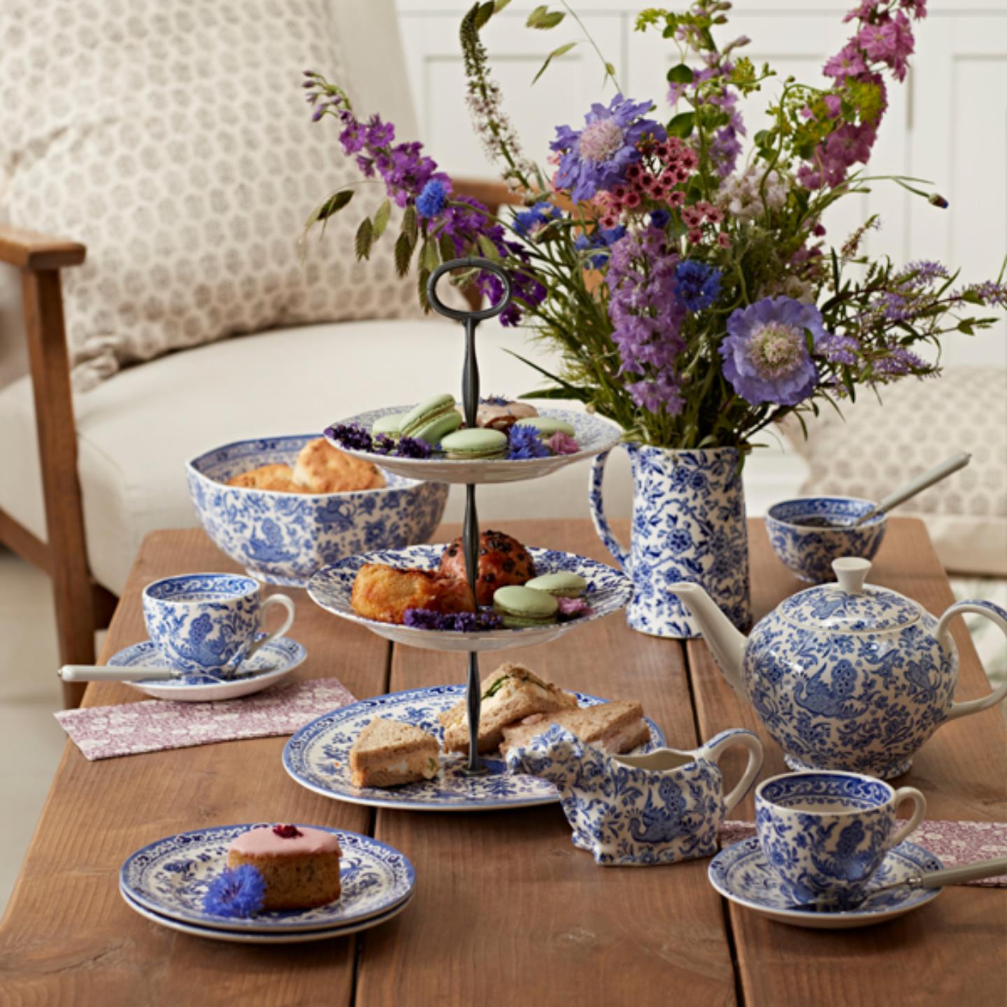 Blue Willow Dinner Plate – Burleigh Pottery