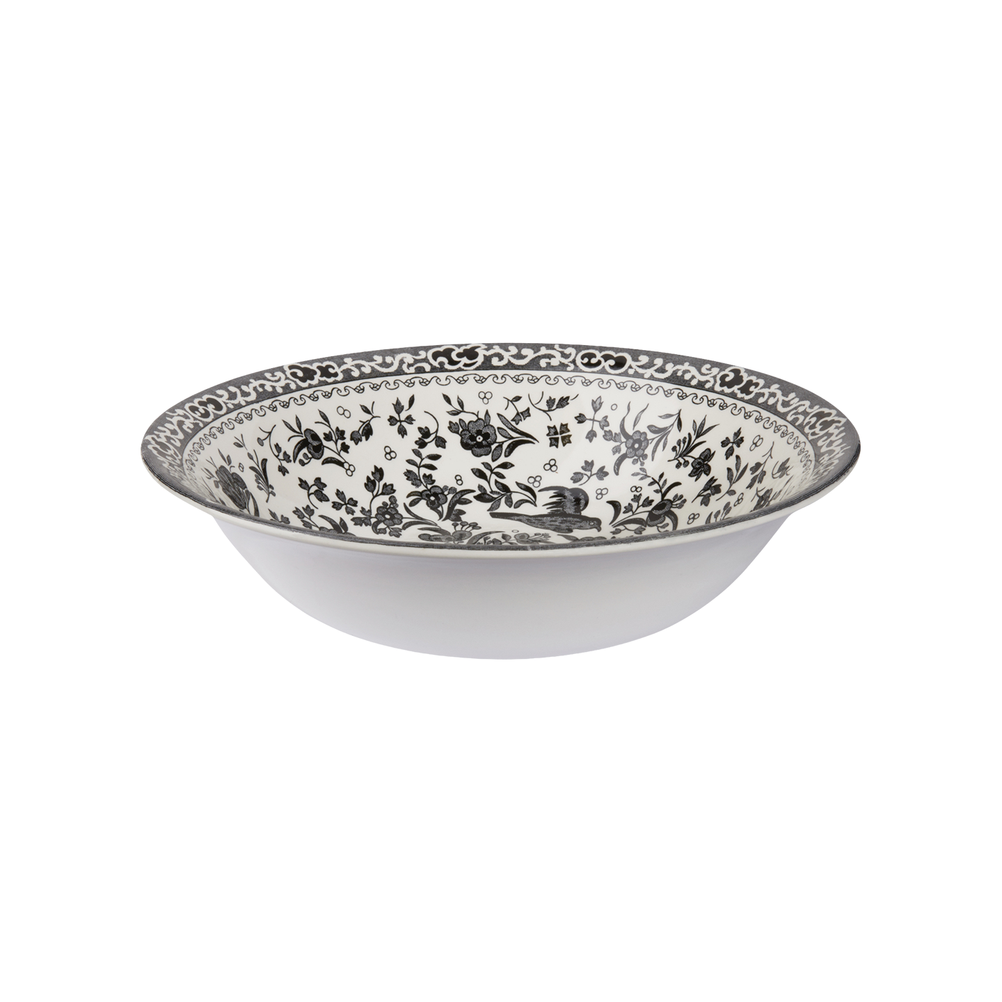 Burleigh Regal Peacock 八角形ボウル Blue Regal Peacock Octagonal Bowl Medium 20.5cm/8