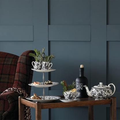 Black Regal Peacock Breakfast Cup 3 Piece Gift Set