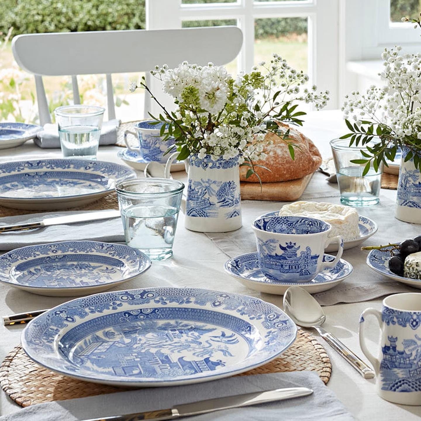 Torquay Blue Willow Salad Plate