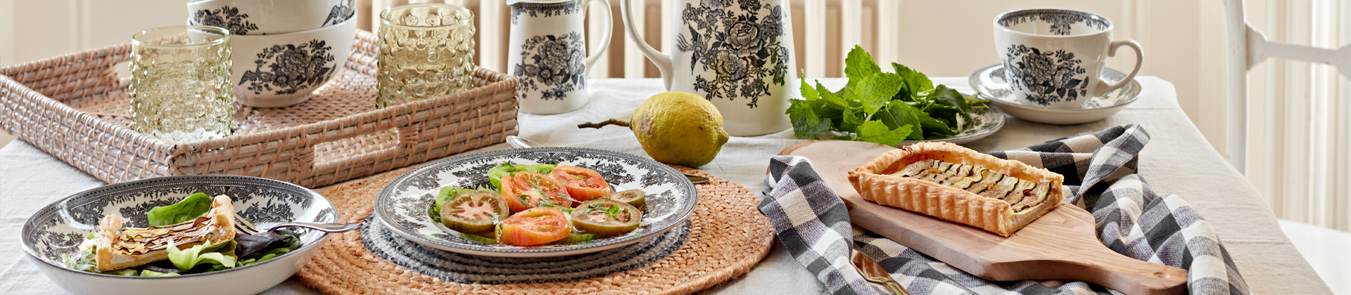 Black Asiatic Pheasants – Burleigh Pottery