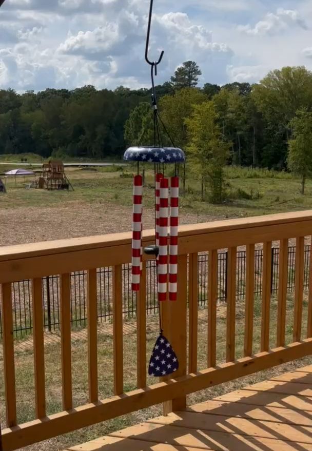 National Flag Wind Chime - American