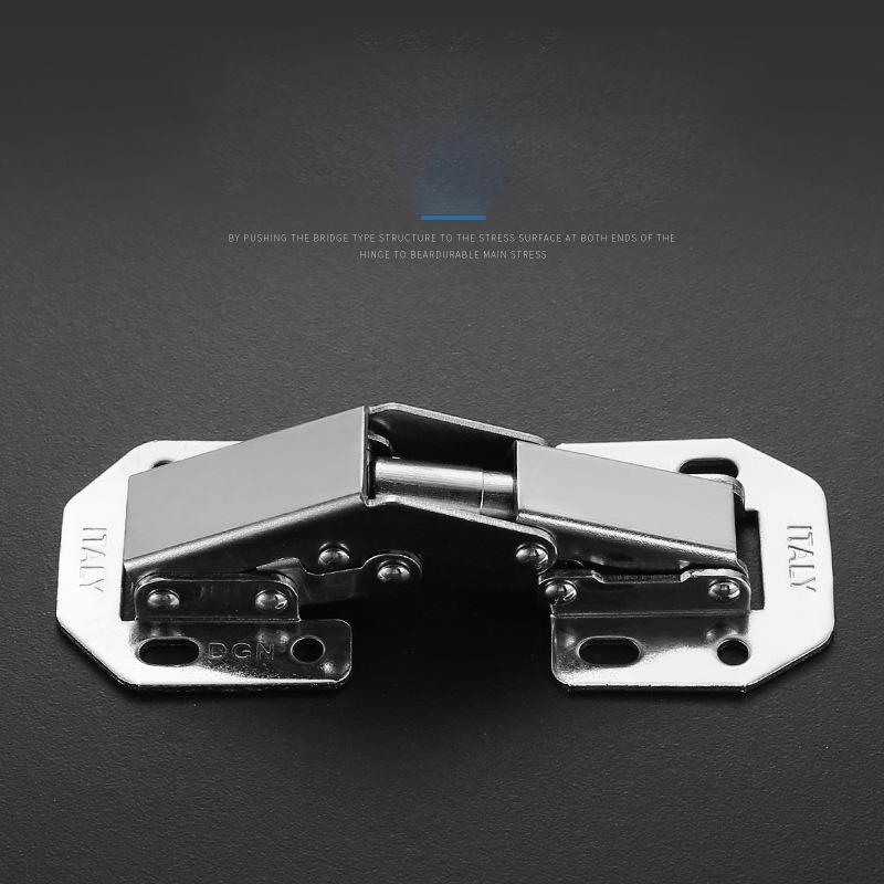 90 Degree Soft Close Surface Mount Spring Hinges,  No Pre-drilled