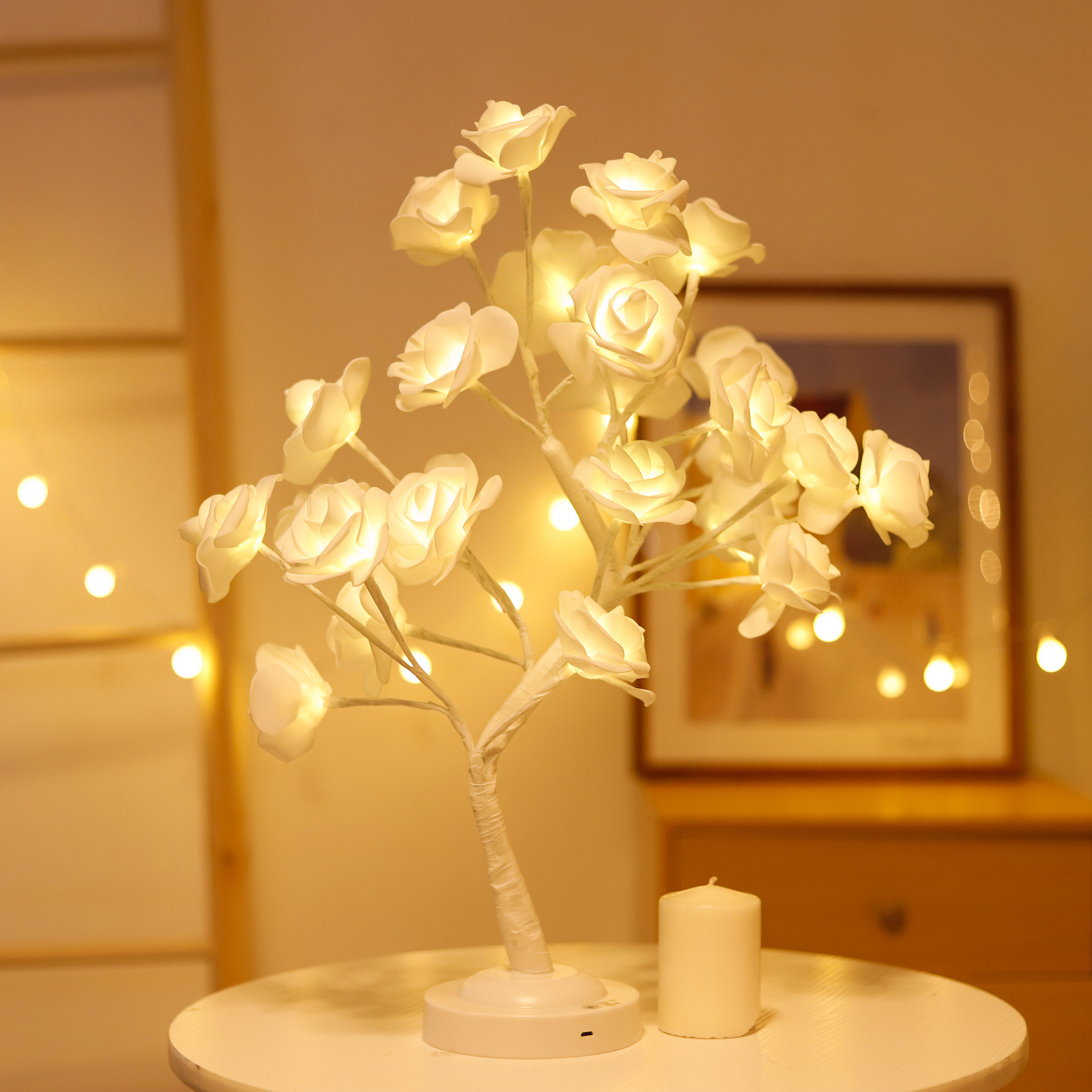 🔥BIGGEST SALE - 49% OFF🔥🔥Forever Rose Tree Lamp🌙