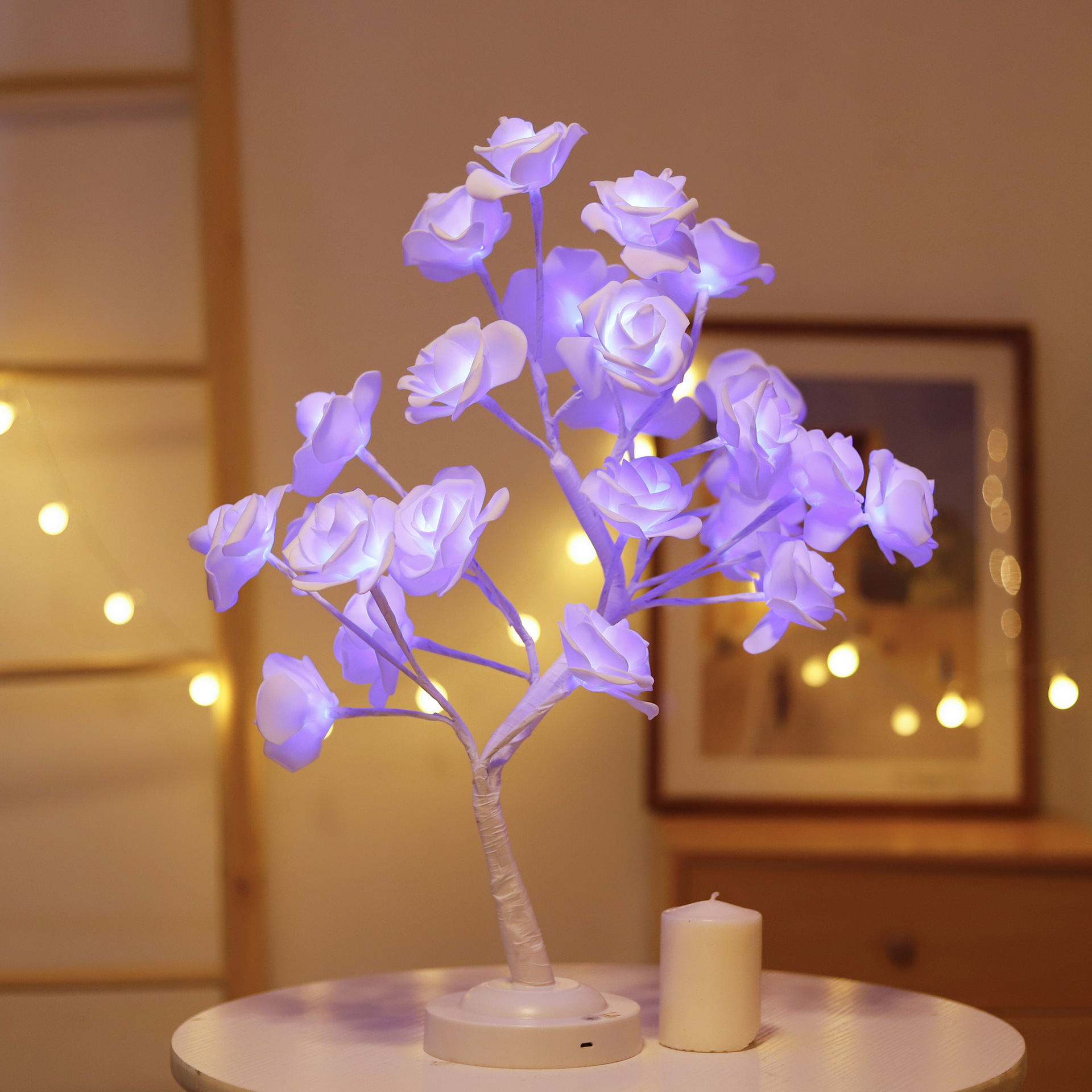 🔥BIGGEST SALE - 49% OFF🔥🔥Forever Rose Tree Lamp🌙