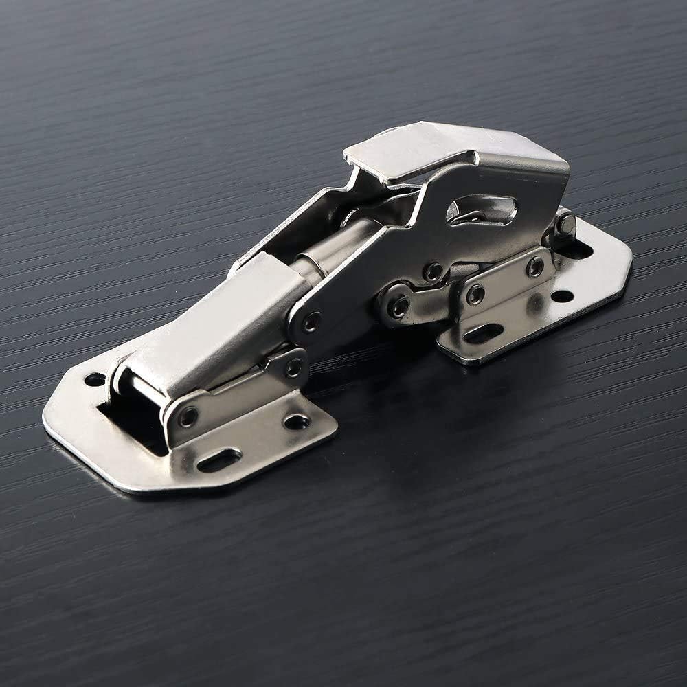 90 Degree Soft Close Surface Mount Spring Hinges,  No Pre-drilled