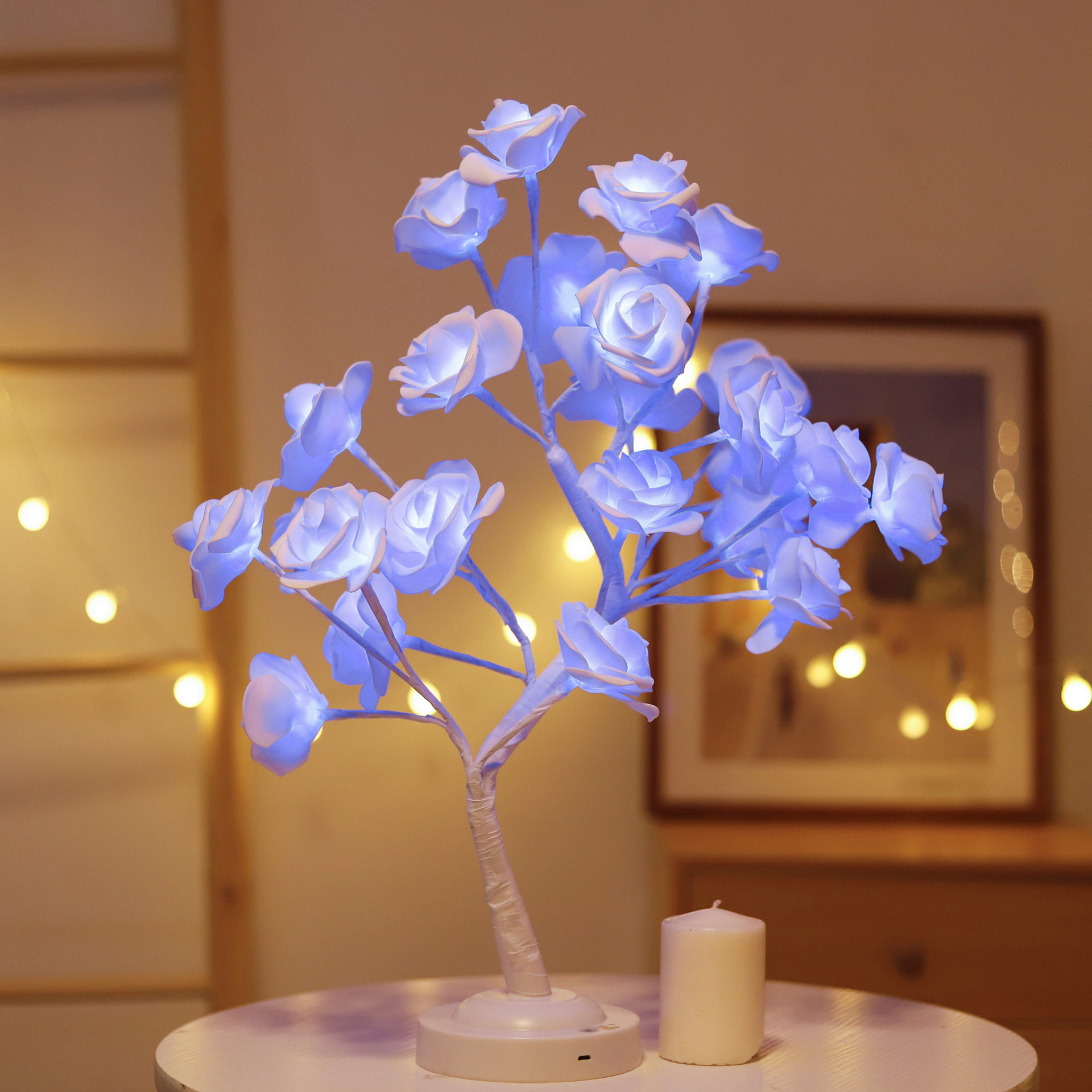 🔥BIGGEST SALE - 49% OFF🔥🔥Forever Rose Tree Lamp🌙