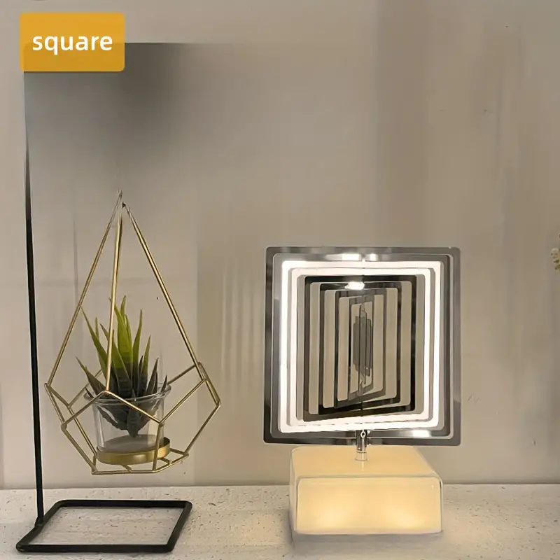 LED 3D Rotating Ambient Night Light