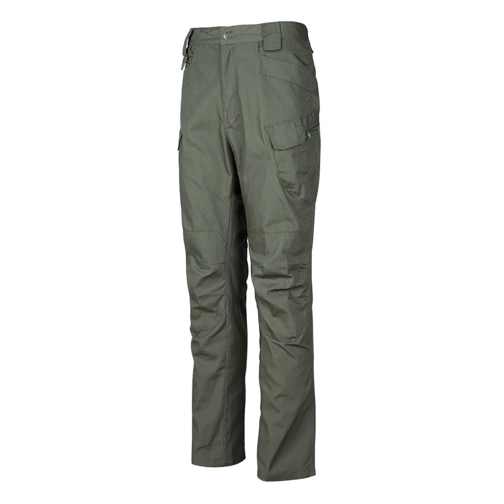 Camouflage Gingham Work Wear Multi-Pocket Pants