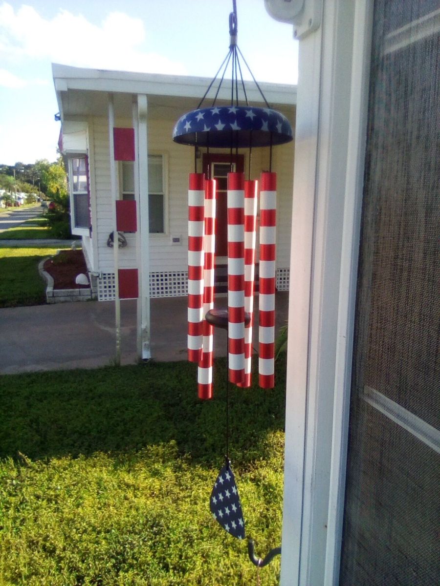 National Flag Wind Chime - American
