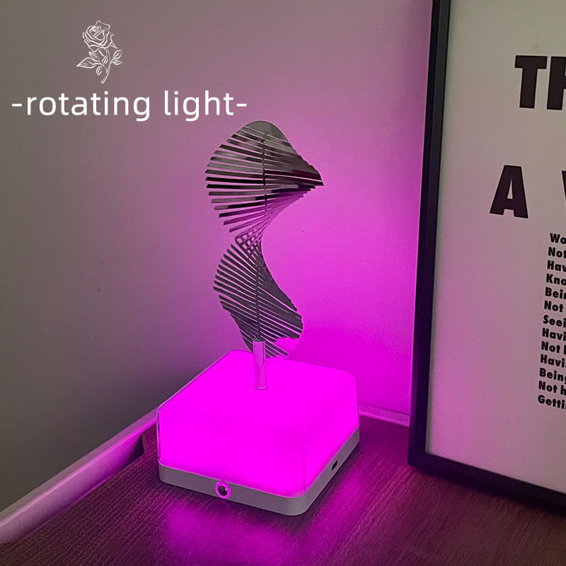 LED 3D Rotating Ambient Night Light