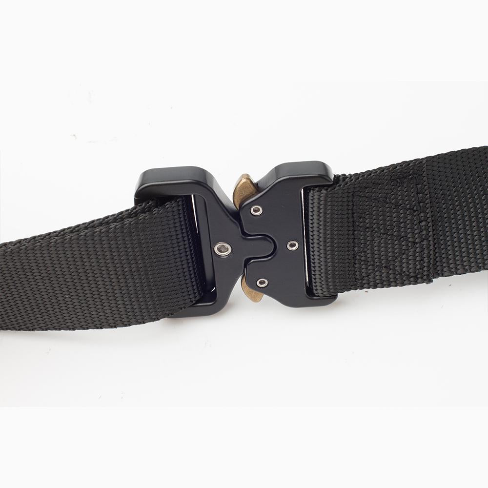Men's Nylon Belt Cobra Alloy Buckle Outdoor Tactical Belt