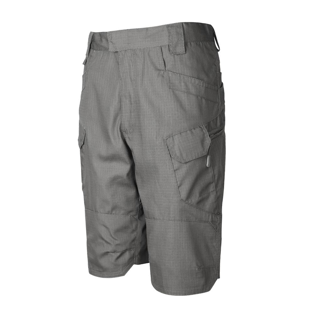 Outdoor Gingham Work Shorts For Men