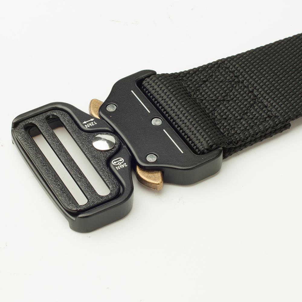 Men's Nylon Belt Cobra Alloy Buckle Outdoor Tactical Belt