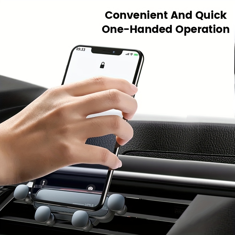 S03 Gravity Car Phone Holder Air Vent Mount Mobile Cell Phone GPS Support For IPhone Xiaomi Samsung Phone Holder In Car