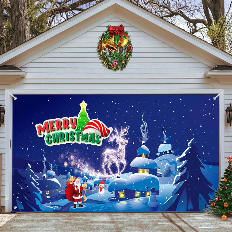 ☃Early Christmas 2023 Garage Door Decoration