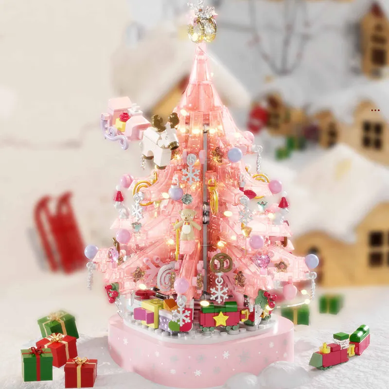 🎄Early Christmas Sales 49% OFF—— DIY Christmas Tree Brick Music Box🎵