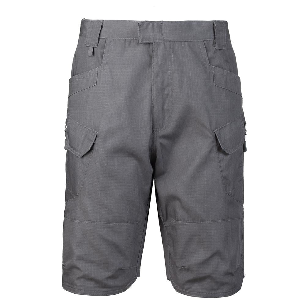 Outdoor Gingham Work Shorts For Men