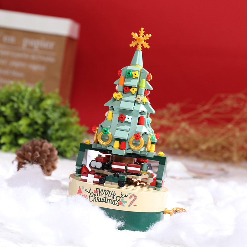 🎄DIY Christmas Tree Brick Music Box——49% OFF