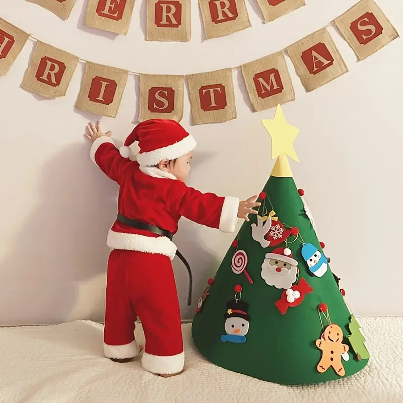 Early Christmas Sale -3D DIY Felt Christmas Tree