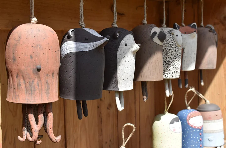 Beautiful Rustic Animal Wind Chimes,Boho Handmade Garden Decor Gift(Buy 2 Free Shipping).