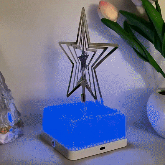 LED 3D Rotating Ambient Night Light