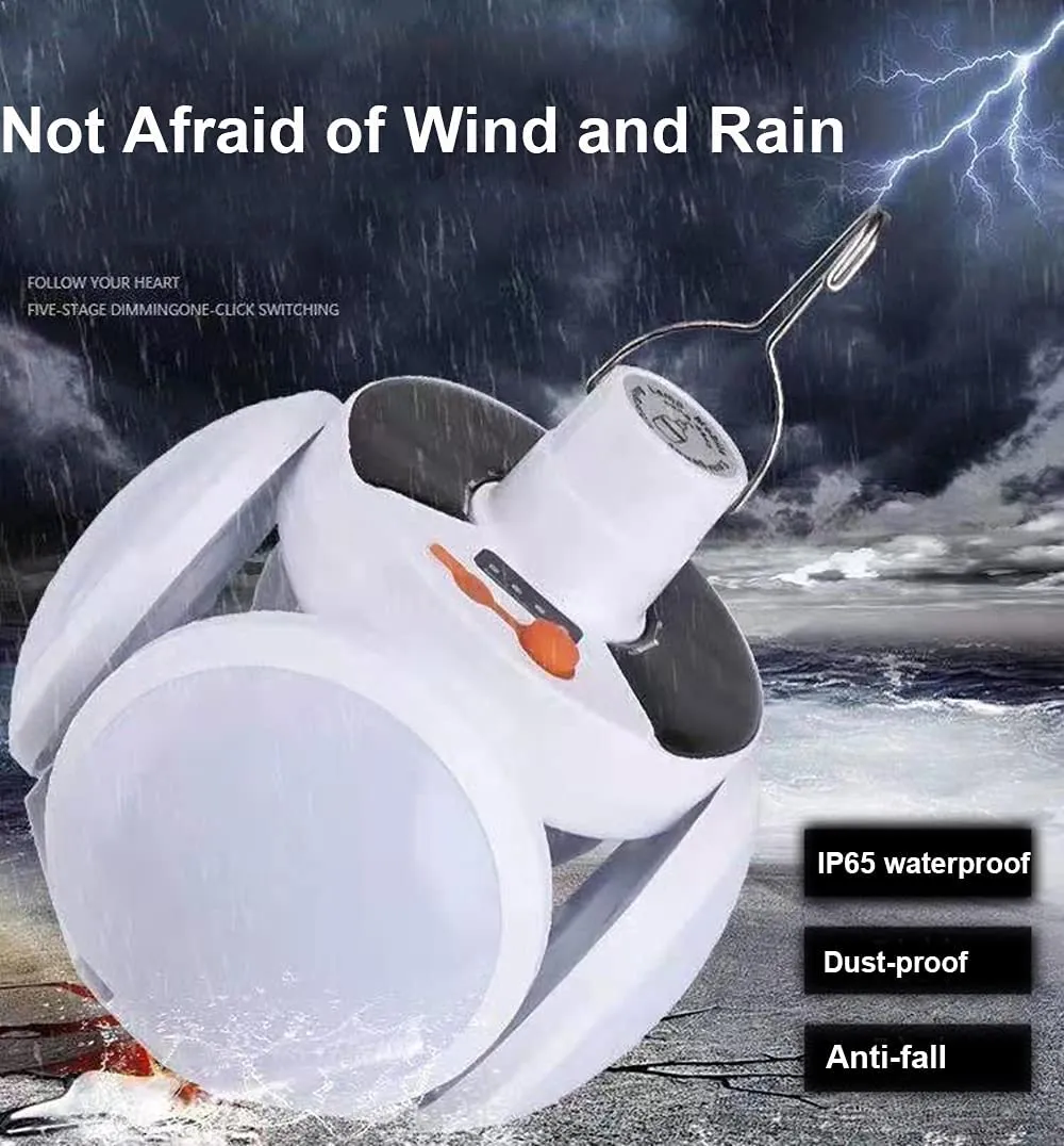 Outdoor Super Bright Solar Collapsible Lantern TEST