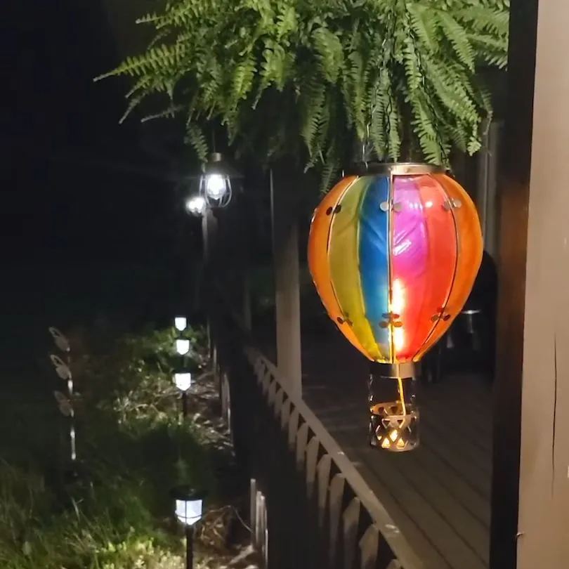 Hot Air Balloon Solar Lantern