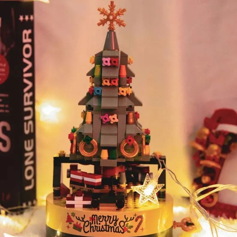 🎄DIY Christmas Tree Brick Music Box——49% OFF