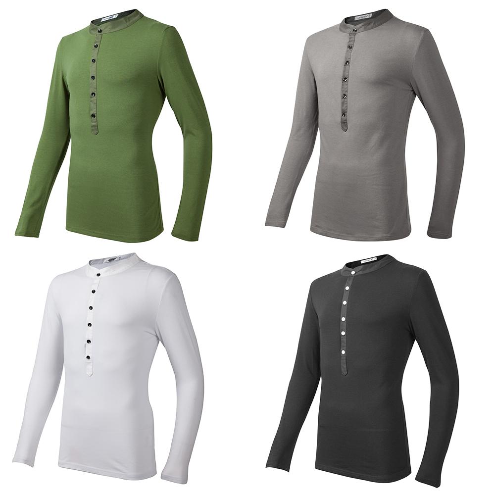 Spring And Autumn Men's Long-Sleeved Polo