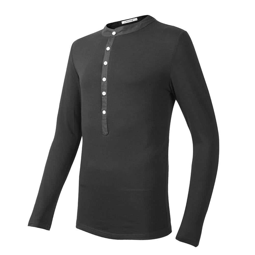 Spring And Autumn Men's Long-Sleeved Polo