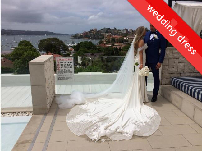 Elegant New Arrival Mermaid Sexy Off The Shoulder Train Beautiful Lace Appliques Wedding Dresses-newarrivaldress